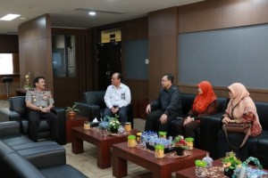 Kunjungan Kepala Perwakilan BPK Provinsi Sumatera Barat ke Polda